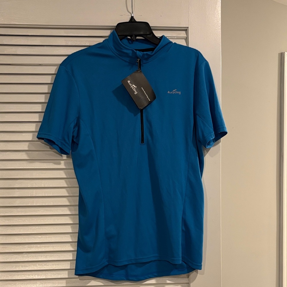 Quechua Men's Blue Performance Polo Shirt